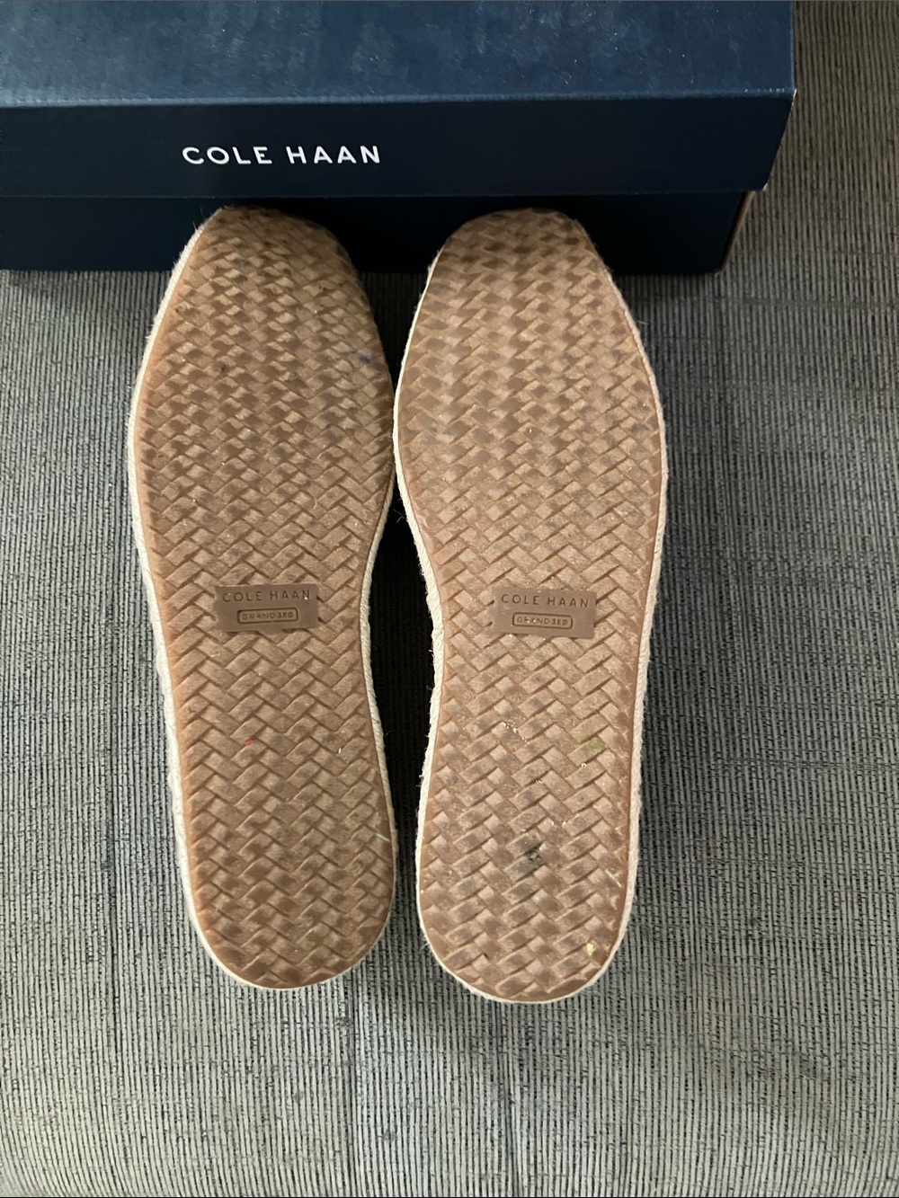 Cole Haan Women’s Navy Cloudfeel Keely Espadrille Slip-On Shoes Size 9 - Picture 3 of 7